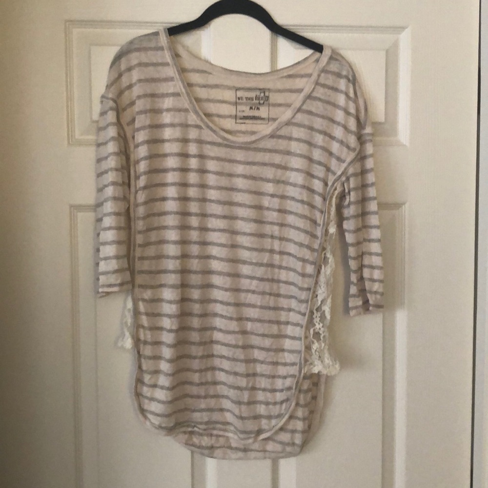 Free people striped long sleeve